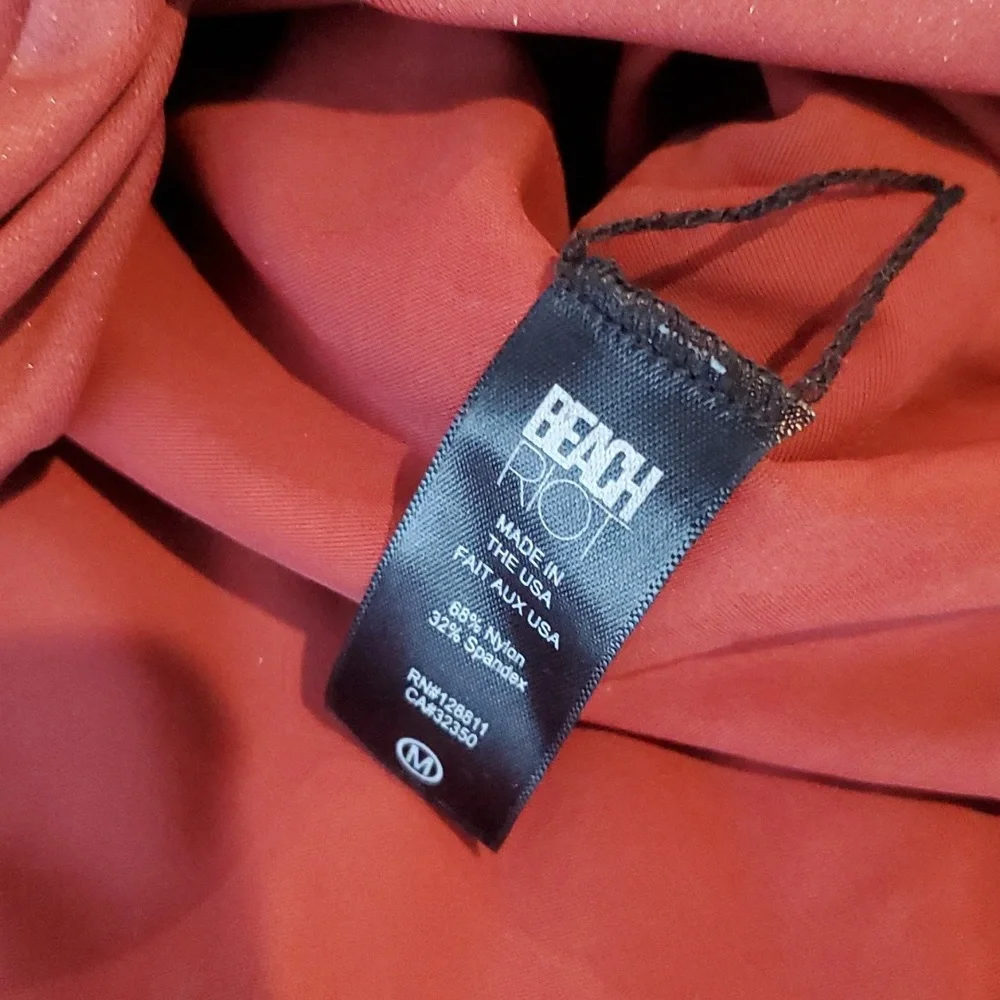 Beach Riot Rust Crop Top - Picture 7 of 8